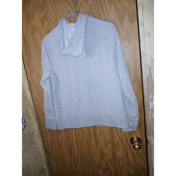 Juicy Couture Sport Hooded Jacket Womens Large Gray Full Zip Drawstrings 38×24 - Picture 13 of 16